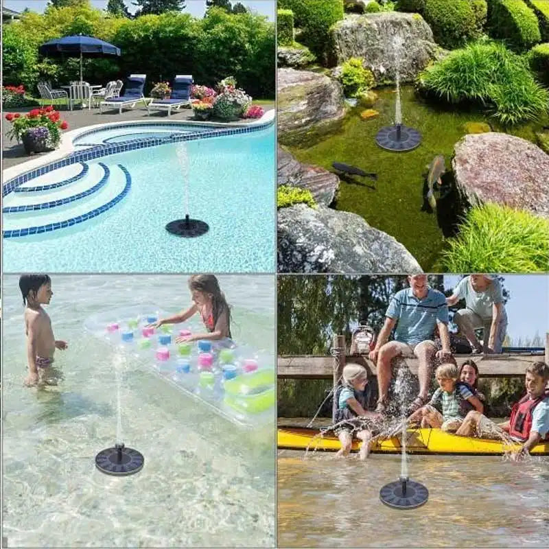 SOLARBRUNNEN ™ En praktisk och dekorativ solfontän