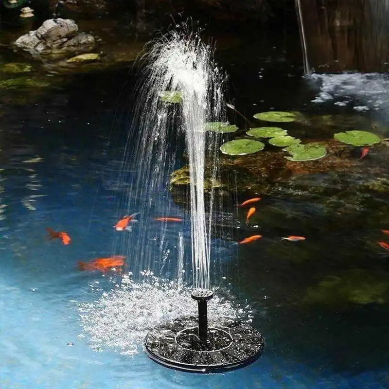 SOLARBRUNNEN ™ En praktisk och dekorativ solfontän