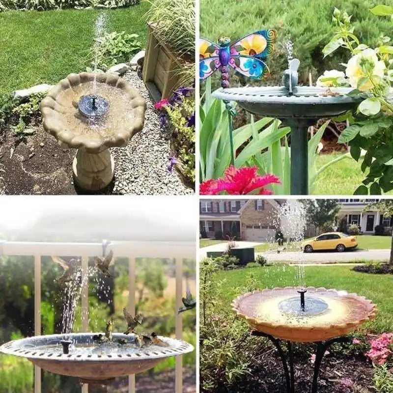 SOLARBRUNNEN ™ En praktisk och dekorativ solfontän
