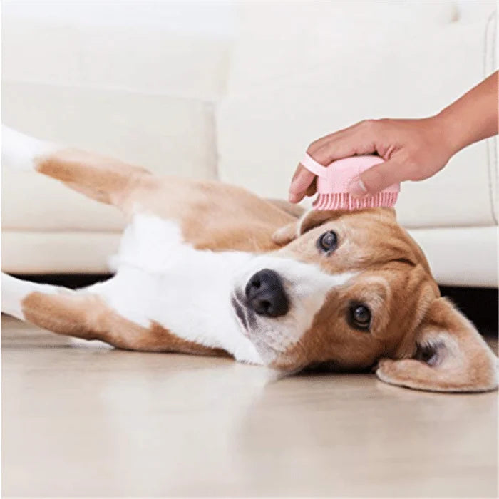 PawShine™ Posebna ščetka za šamponiranje hišnih ljubljenčkov - 3v1